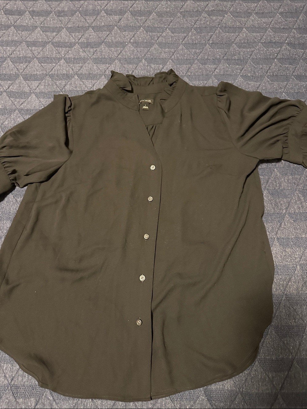 Ann Taylor Black Blouse